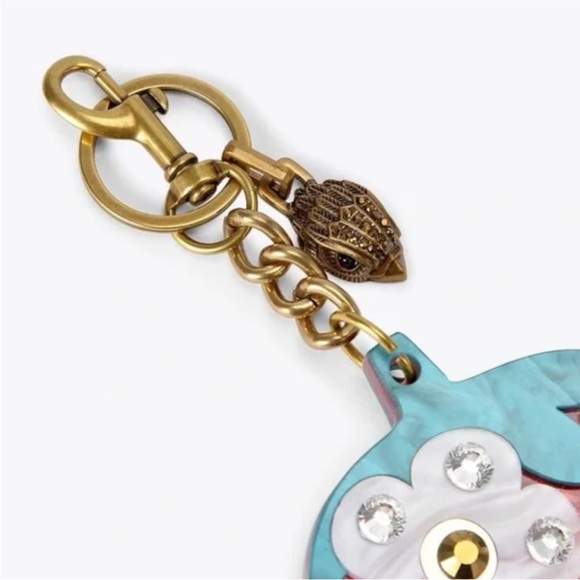 Kurt Geiger London NWT Strawberry key ring keychain bag, charm NIB - Picture 5 of 7